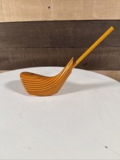 Wood Hand Made Golf Club Pencil Holder