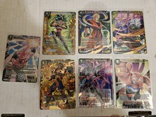 Dragon Ball Super  7 Card Lot, Isr, Sr, Pr,