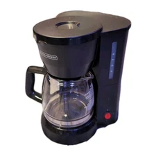 BLACK+DECKER 5-Cup Coffeemaker Black DCM600B