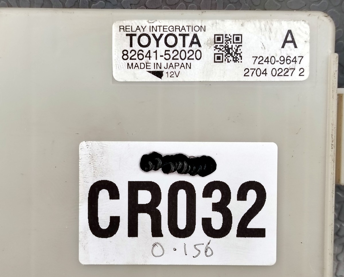 2012 2018 TOYOTA YARIS 1.5L FUSE BOX A JUNCTION BLOCK ASSEMBLY
