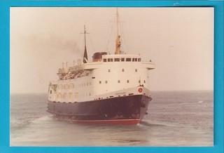 Original PC Size Real Photo Isle Of Man Steam Packet MONAS QUEEN