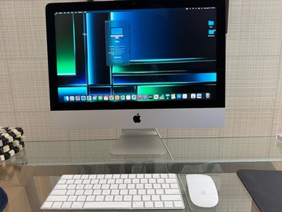 Apple iMac 21.5in Silver (2017) Core i5 2.3GHz 8GB Ventura 13.7.8, Key + Mouse