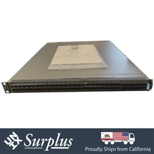 48 Port 25GbE SFP28 Juniper Ethernet Switch B2F 2x PSU | 8x 100GbE Damaged Port