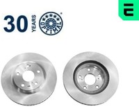 2X Bremsscheibe Optimal BS-8498HC 2 Bremsscheiben Vorderachse Vorne