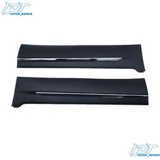 Rear Lower Door Molding Trim Wchrome Fits 2019-2022 Honda Pilot Left Right Side