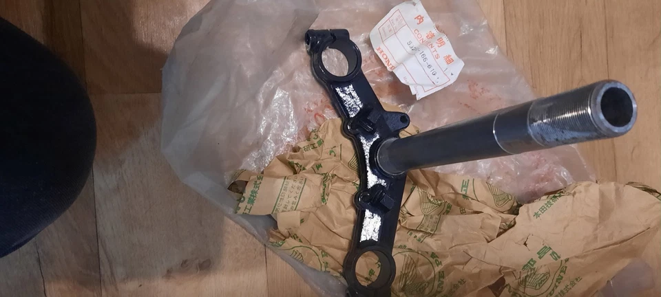 Honda  MB50 /mb80 Bottom Yoke For Forks Nos   53200-166-610  Obsolete  UK Item  - Image 4 of 4