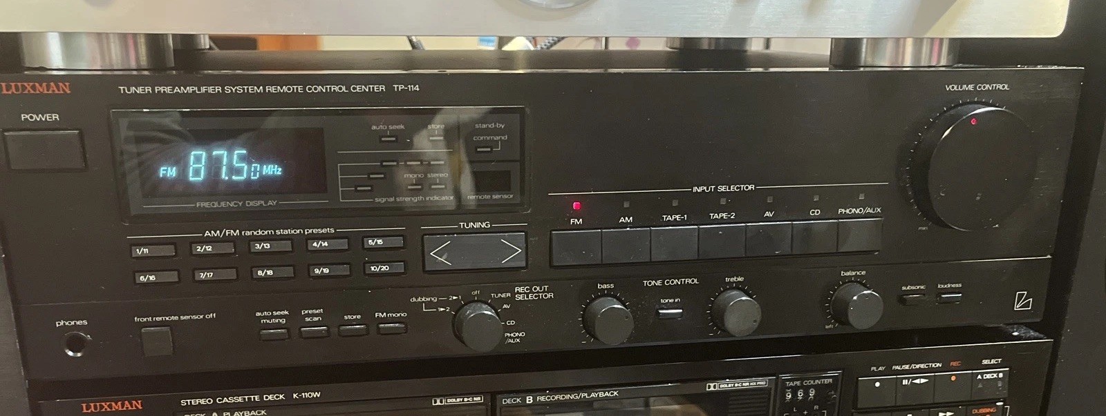 Luxman T-14 vintage audio equipment - eBay listing photo 2