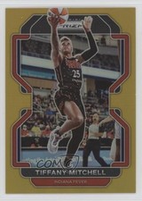 2022 Panini Prizm WNBA Gold Prizm 5/10 Tiffany Mitchell #96 0c3