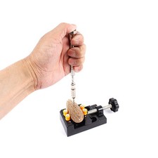 1 Set Drill Semi-automatic Hand Drill with Bench Vice Hand Tool Drill Drill Bits