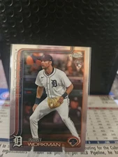 2025 Topps Chrome Update Gage Workman Rc #usc21