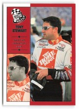 2002 Press Pass #34 Tony Stewart Joe Gibbs Racing