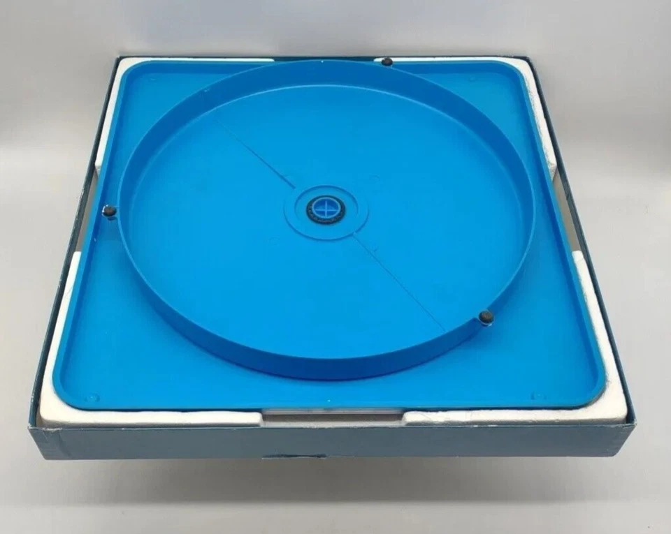 Vtg Scrabble Deluxe Edition Rotating Turntable S&R 1977 Complete Family Fun READ - Image 3 of 4