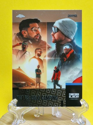 #ad TOPPS SIDEMEN CHROME 2023 SUNDAY POSTERS HOT VS COLD CAMPING #14 GBP 2.20