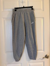 Nike Grey Jogger Sweatpants Youth Kids Size Large