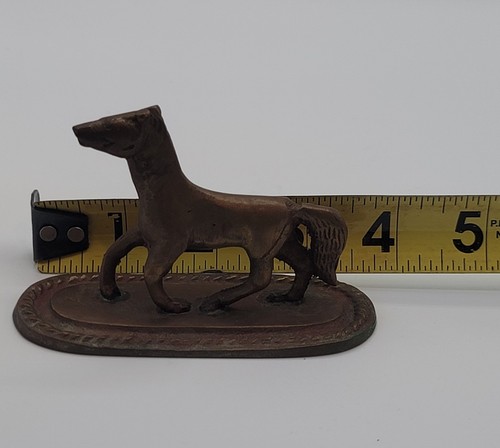 Vintage Messing Handarbeit Pferd Figur - Bild 7 von 7