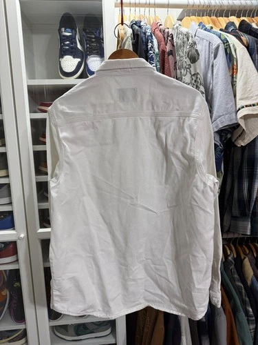 Carhartt WIP Salinac Shirt Jac - Bleached White Denim image 2