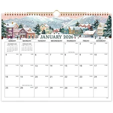 2026 Calendar - 2026 Wall Calendar, Jan. 2026 - Dec. 2026 Wall Calendar, 14.8...