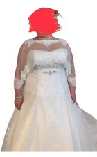 Brautkleid Ivory von Tres Chic Gr. 52