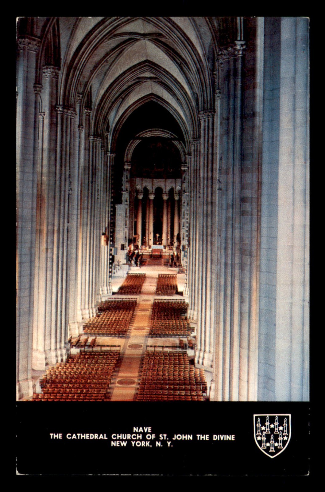 The Cathedral Church Of St John The Devie New York NY Postcard
