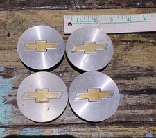 Chevy Traverse Equinox Machined Gold Wheel Center Cap Set 9595010
