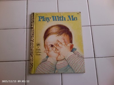 Play With Me, A Little Golden Book,1976(Children's/Eloise Wilkin)