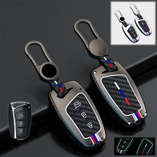 Zinc Alloy Silicone Car Key Fob Case Cover For Hyundai Genesis Santa Fe Equus