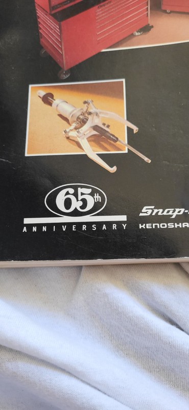 SNAP ON TOOLS CORPORATION 1985 65TH ANNIVERSARY TOOL CATALOG