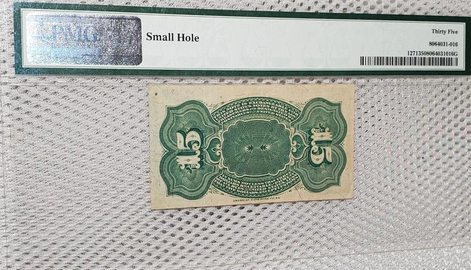 15 Cents Fourth Issue Fractional Currency Fr#1271 Allison/Spinner PMG Choice 35 - Image 4 of 4