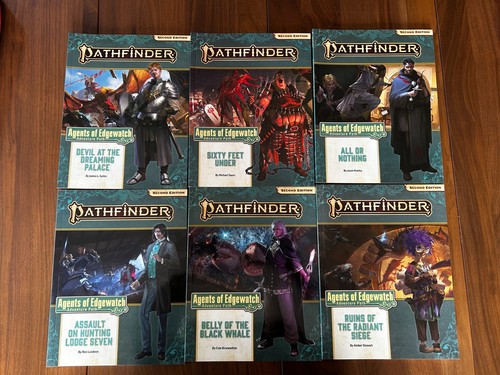 Pathfinder Agents Of Edgewatch Adventure Path - Complete - 1 - 6 - Afbeelding 1 van 9