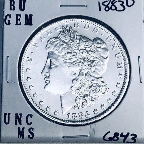 1883 O BU GEM MORGAN SILVER DOLLAR UNC MS+++ U.S. MINT RARE COIN 6843