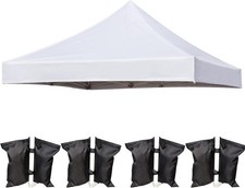 10x10 Canopy Replacement Top Cover for Pop Up Canopy Tent, Industry-Leading 3000