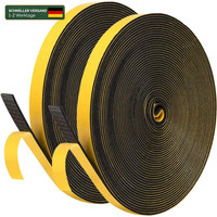 Dichtungsband Selbstklebend 6Mm X 1,5Mm 20M Moosgummi Fenster TüR SchalldäMmung
