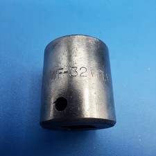 Vintage Plomb Tools 11/16" Socket, 3/8" Drive, No. WF-32, Made in USA