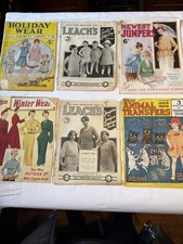 1920’s Leach’s Knitting And Crochet Fashion Magazines 
