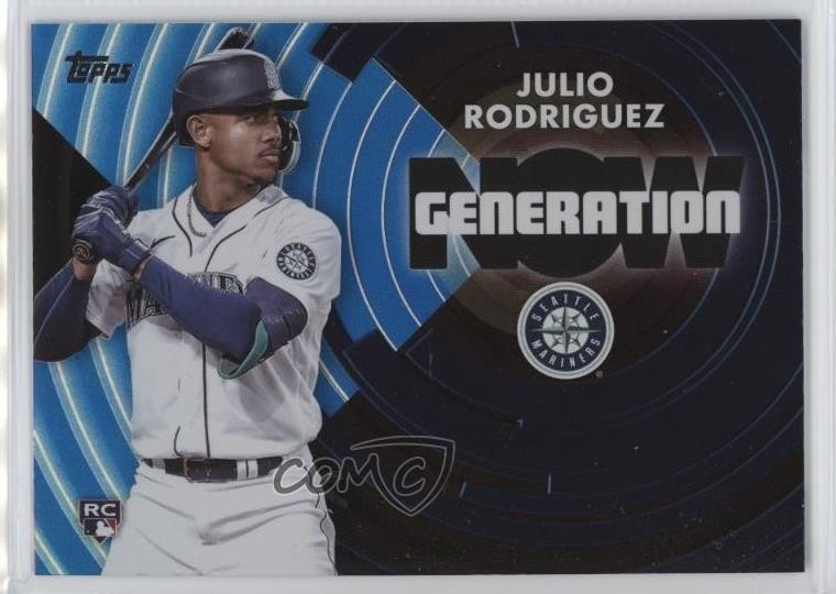 2022 Topps Update Generation Now Blue /600 Julio Rodriguez #GN-62 0bg8
