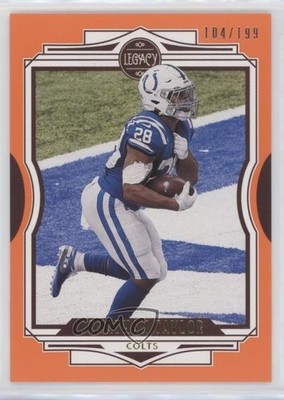 2021 Panini Legacy Orange 104/199 Jonathan Taylor #73 0o2b