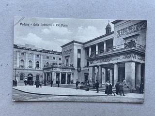 S) Cartolina formato piccolo Padova caffè Pedrocchi regie Poste