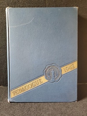 1942 Pedagogue Yearbook New York State College For Teachers Albany NY Hardcover