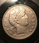 190² Barber Silver Half $ XF