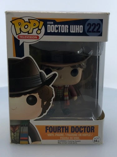 Funko POP! Television Doctor Who 4th Doctor #222 Hot Topic Exclusive NOT MINT