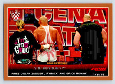 2015 Topps WWE Road to Wrestlemania #78 Bronze Authority Fires Dolph,Ryback,Rowa