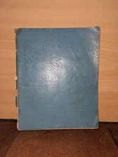 1 handwritten notebook - Definitions, letters and educational compositions...