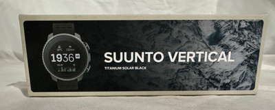 SUUNTO - Vertical Titanium Solar GPS Sports Watch with Sapphire Touchscreen (H3)