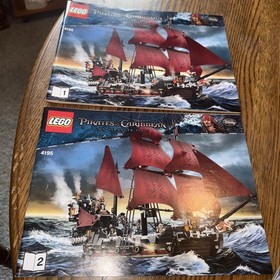 LEGO 4184 & 4195 PIRATES OF THE CARIBBEAN BLACK PEARL AND QUEEN ANNE&rsquo;S REVENGE