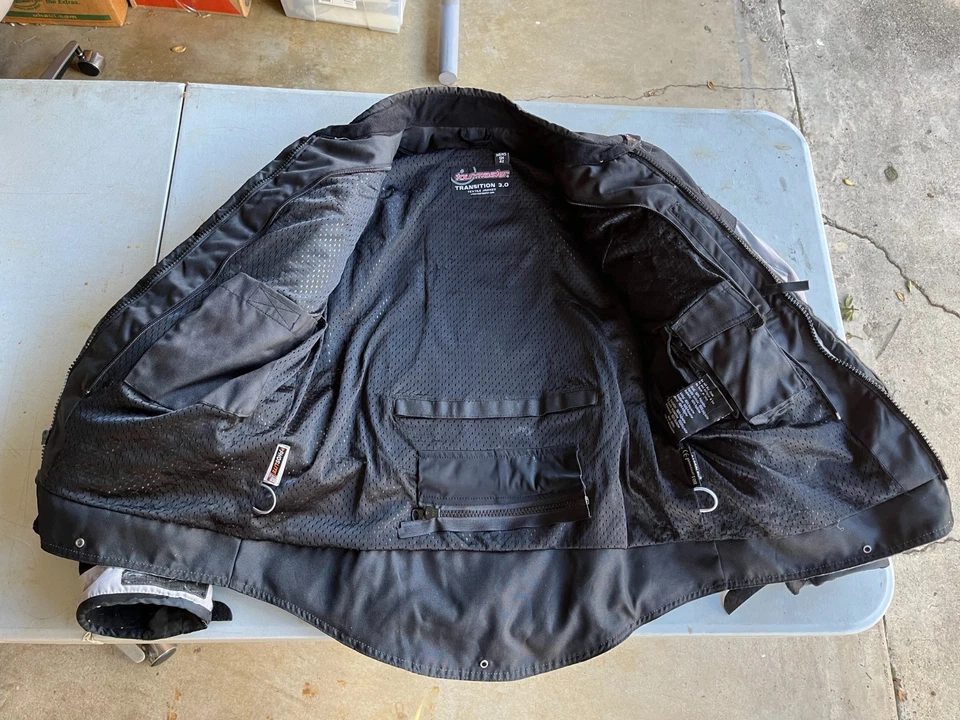 Tourmaster Transition 3.0 Men’s Size S 42 Textile Motorcycle Jacket - Image 2 of 4