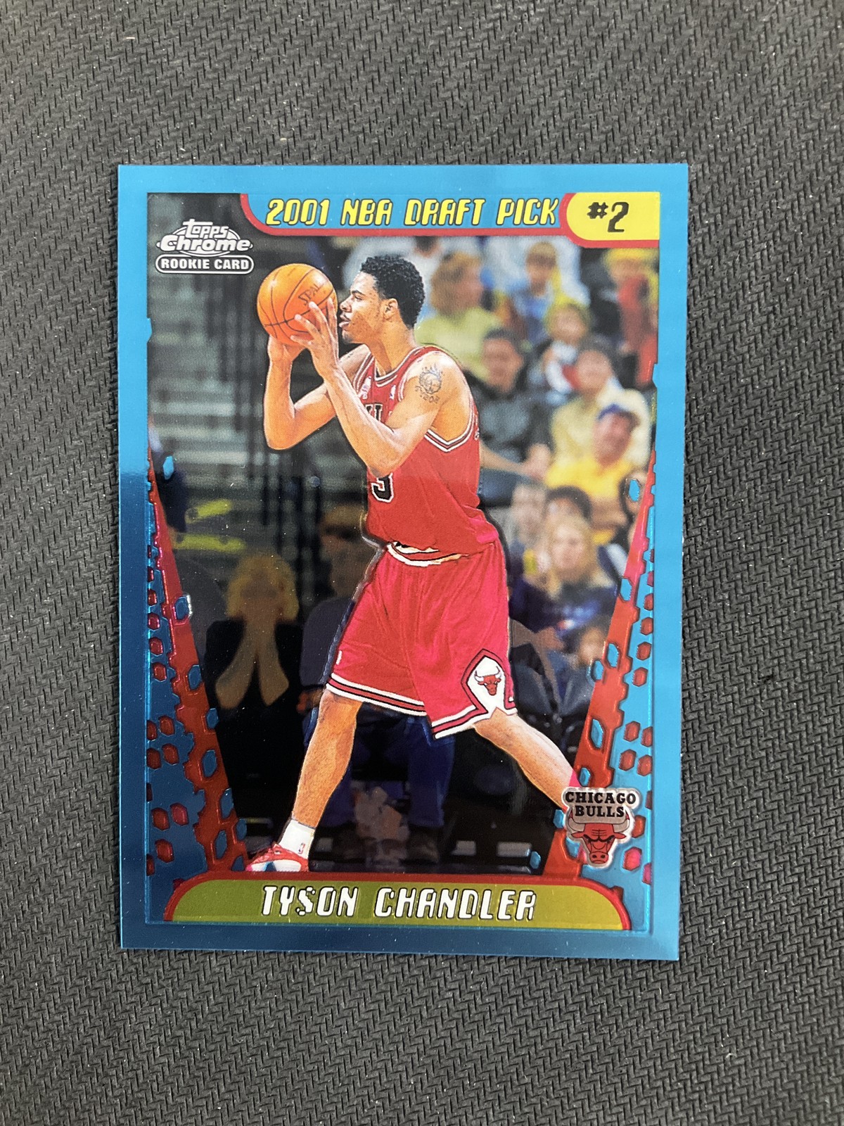 2001-02 Topps Chrome #130 Tyson Chandler Chicago Bulls Rookie