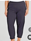 Taking Shape petite plus size 18 p black bamboo mix lounge pants