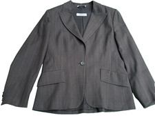 MARELLA Giacca blazer grigio misto lana donna ragazza tg 46