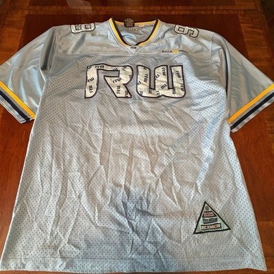Rocawear RW 99 Mesh Football Jersey Light Blue Y2K Hip Hop