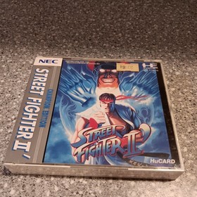 Street Fighter 2 Chapionship Edition PC Engine Turbo Grafx Factory Sealed New